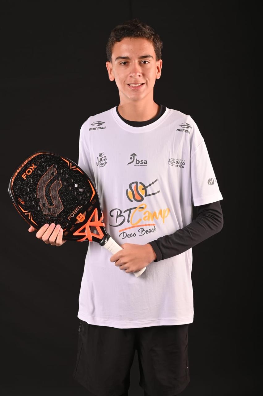 Miguel Amaral Ferreira atleta de beach tennis